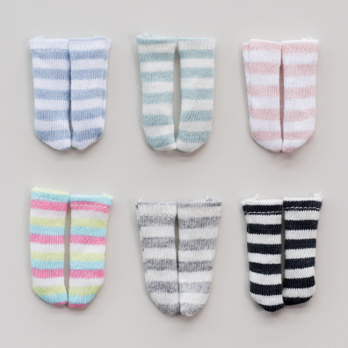 [Chibi/Pocket] Stripe Socks