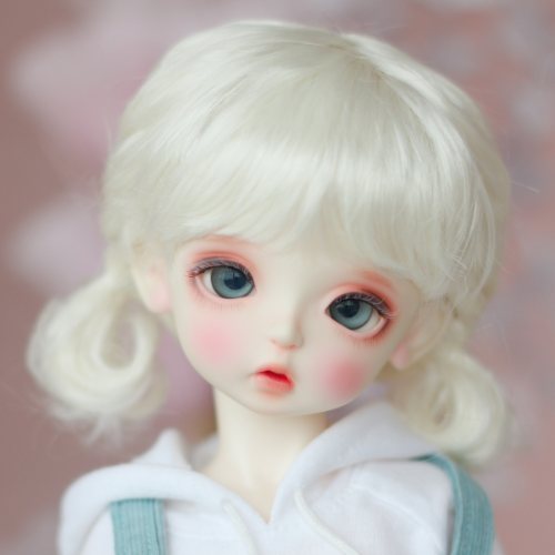 [9-10&quot;] Very Twintail blonde / pink / caramel / pale blonde / dark brown
