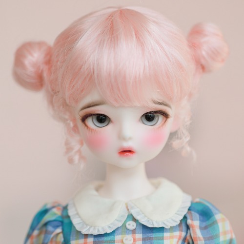 [7-8&quot;] Dango twin tailsBlond / Pink / Carrot / Brown